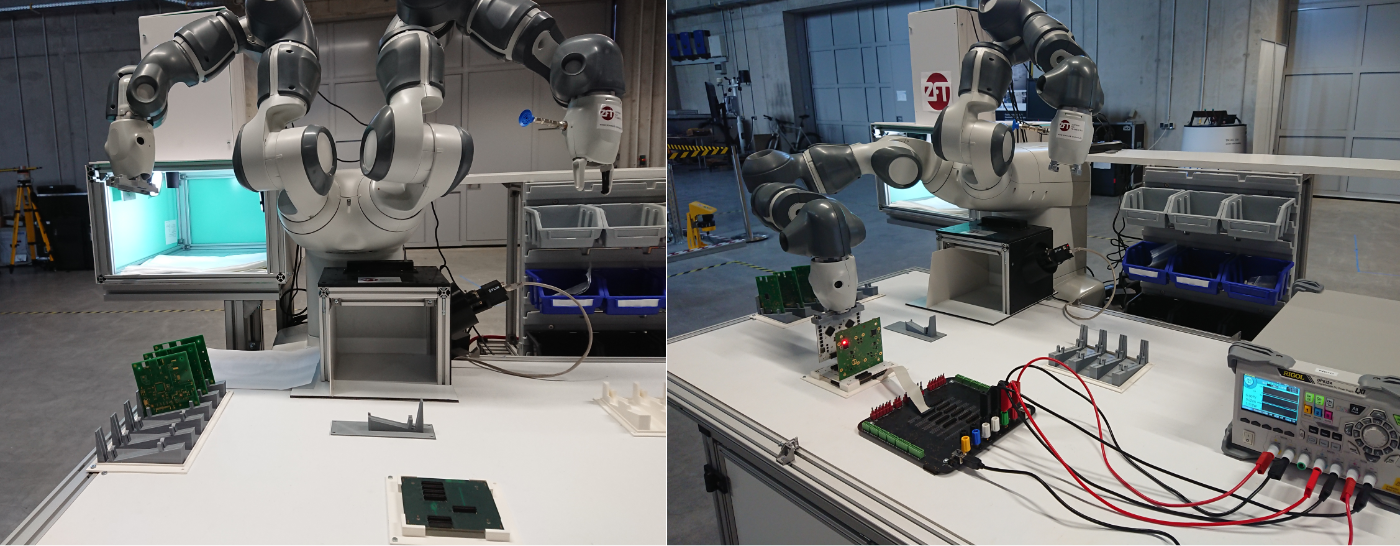 Konzept der AI-In-Orbit-Factory